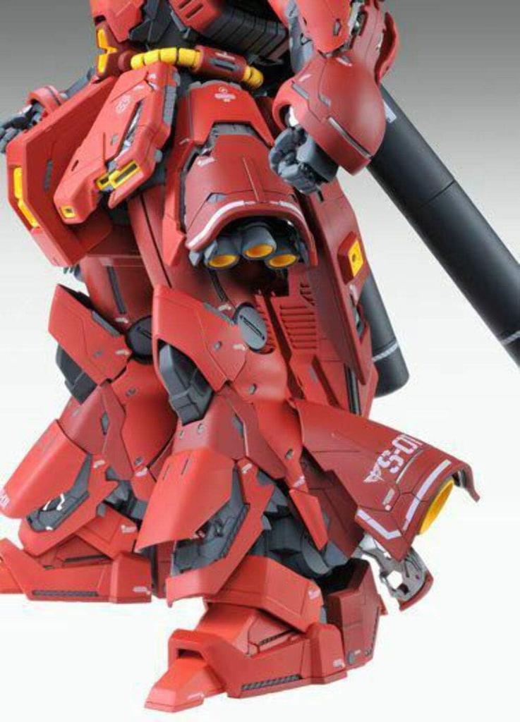 MG Mobile Suit Counterattack Sazabi Scale Plastic Model Gundam Char's MSN-04 Ver.Ka 1/100 Pre-Colored