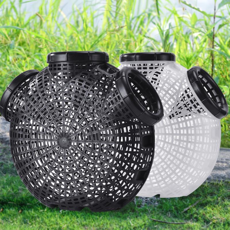 Yellow Inverted Mouth Eel & Fish Trap Cage