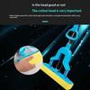 Quick Dry Folding Cotton Mop Head 28cm Washable Reusable Fast Cleaning Foam Mop Replacement for Home Daily Cleaning