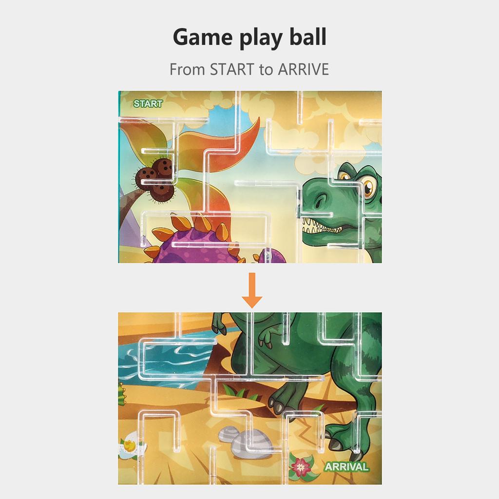 Gravity Balance 3D Maze Ball Memory Sequential Puzzle Toys for Kids Montessori Early Education Toy Adults Hard Challenges Game