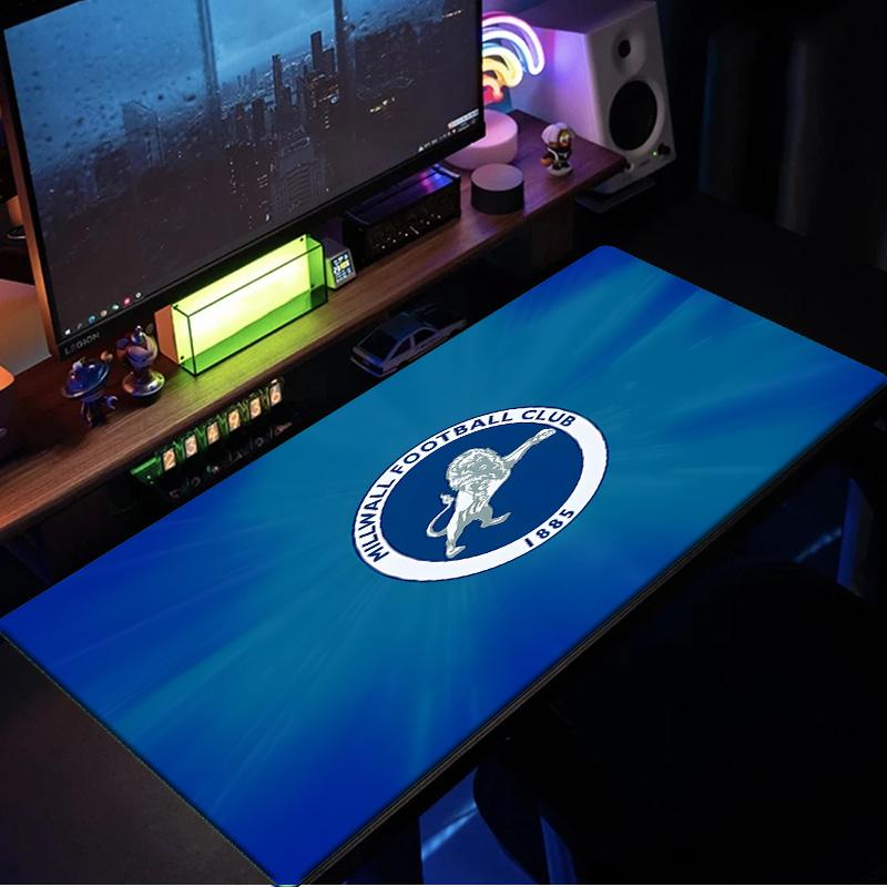 Millwall Fc Crest Design Mouse Pad, Rubber Base, Mouse Pad for Gamers and Office Use, Gaming Desk , Easy To Clean Mat Christmas Fan Gifts