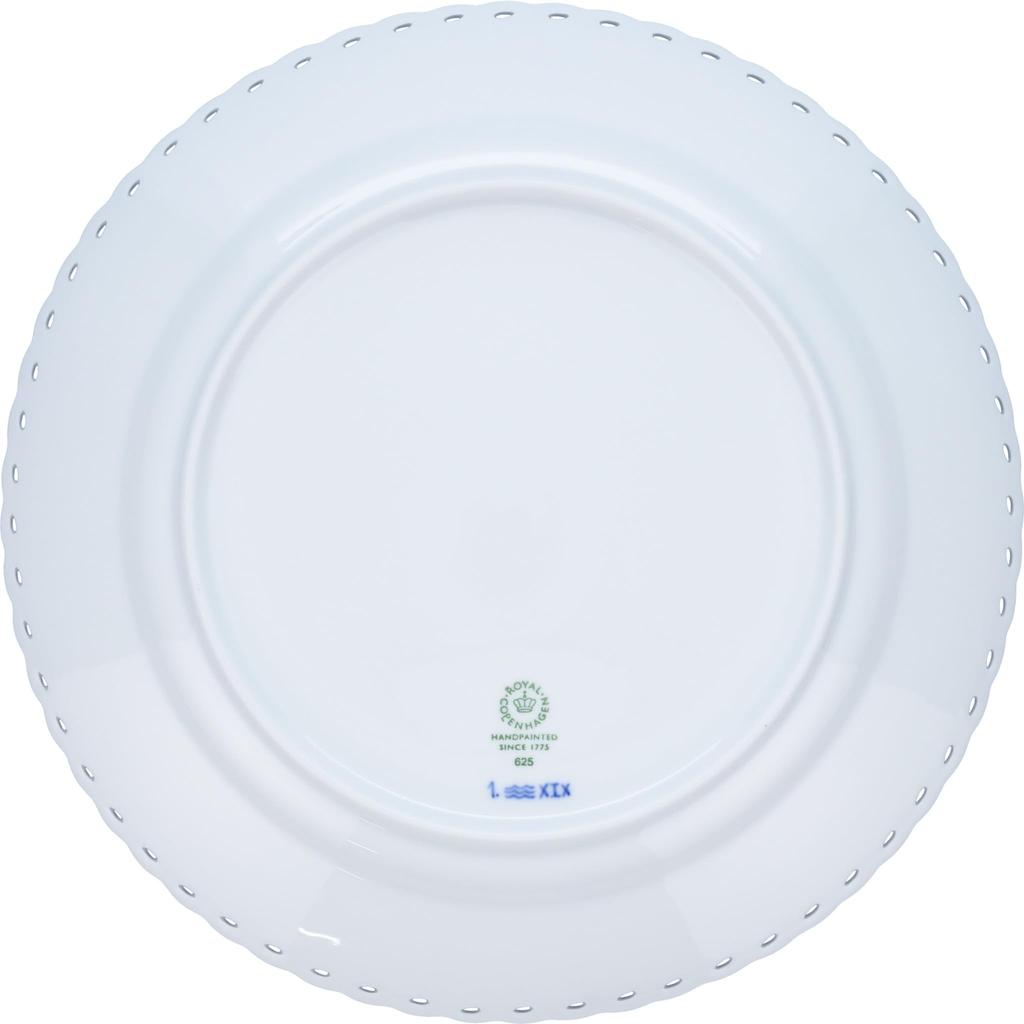 [Officially Imported] Royal Copenhagen Blue Fluted Full Lace Plate, 25cm, Wedding Gift, Product Number 1017239