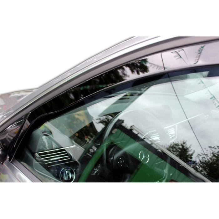 J&J AUTOMOTIVE | Heko Air Deflectors Wind Deflectors For Mercedes E-Class S212 Estate 2009-2016