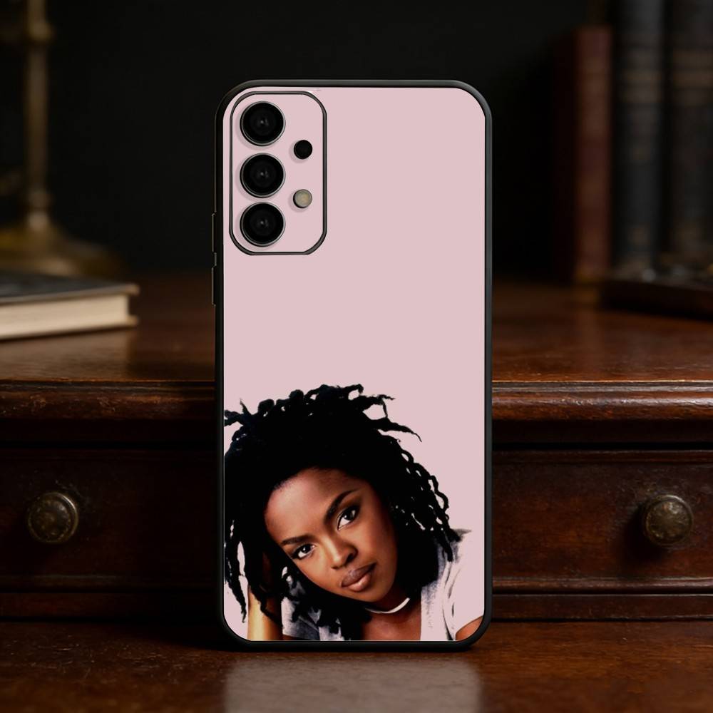 Etui na telefon piosenkarki L-Lauryn Hill dla Samsung S25,24,21,22,23,30,Ultra,20,Plus,Fe,Lite,Note Miękkie czarne etui