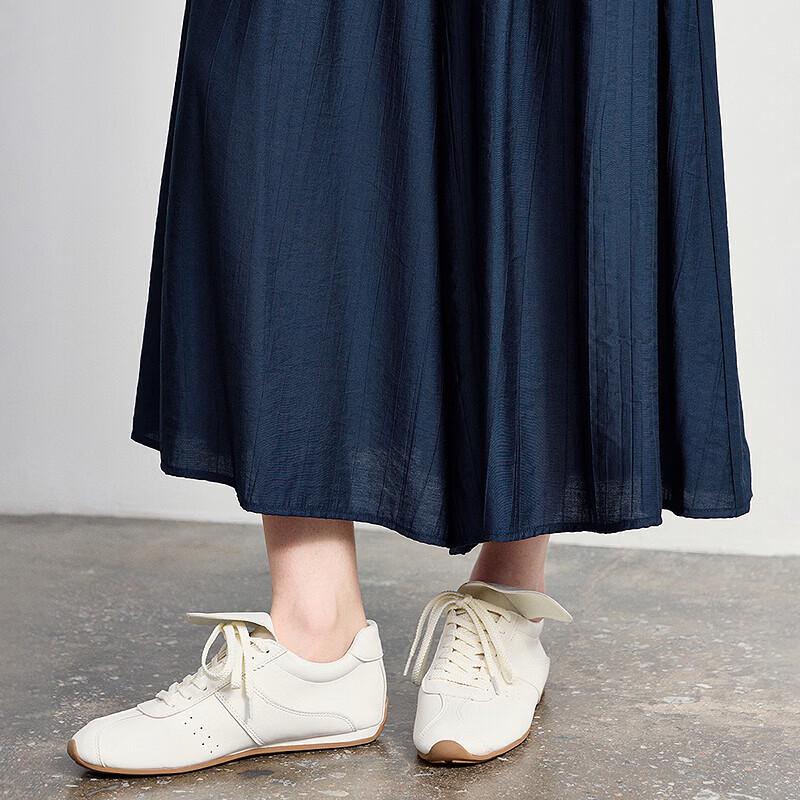 Women's Loose Wide-Leg Cropped Pants