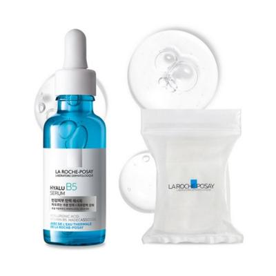 La Roche‑Posay Hyalu B5 Sérum — 30 ml Coton Vegan — 30 pièces Set: 1 jeu