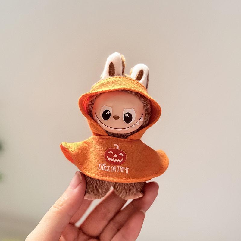 Mini Version 4.0 Vinyl Face Plush Blind Box Doll Clothes Christmas Set Small Nose Gaga Heart Bottom Password