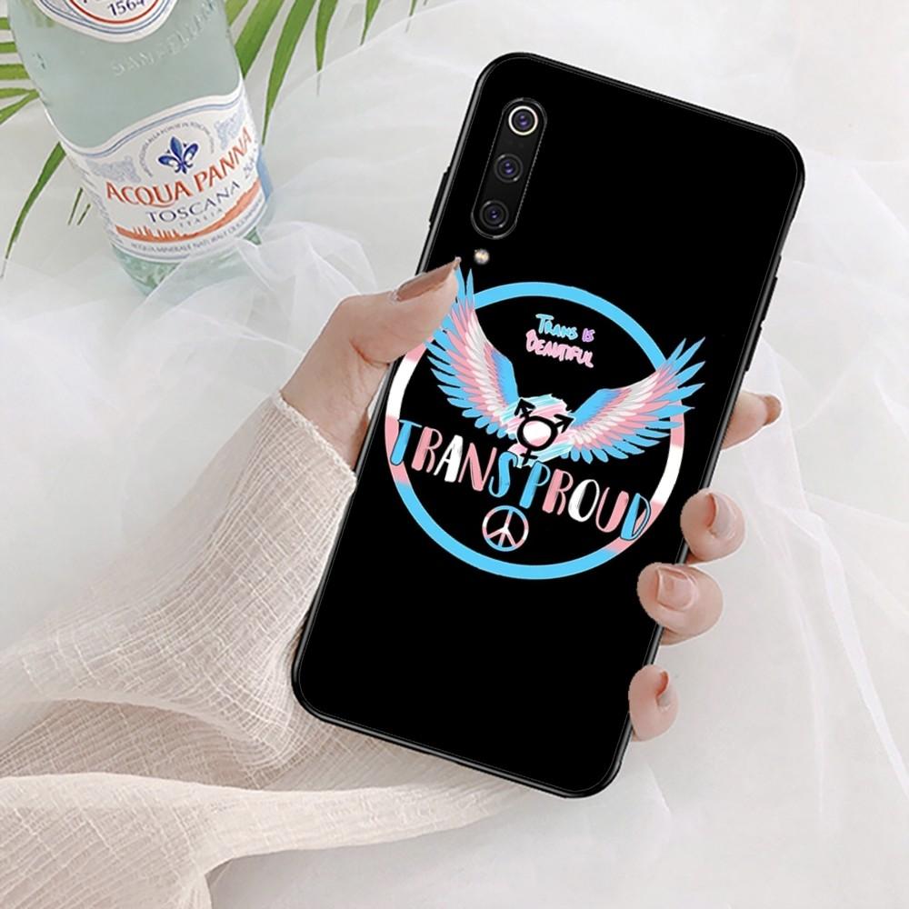 T-Transgender Love Phone Case For Xiaomi Mi 5X 8 9 10 11 12 Lite Pro 10T PocoX3pro PocoM3 Note 10 Pro Lite