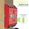30/45/90°Angle Drill Guide for Angled/Straight Holes 4 Sizes Drill Jig for Cable Railing Drill Template Block with Bubble Level