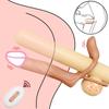 Double Penetration Vibrator for Couple Penis Ring  Semen Cock Ring Penis Enlargement Delayed Vibrating Sex Toys for Men Adult