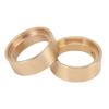 2Pcs Brass Internal Beadlock Clamp Ring Professional 1.3in 1 18 RC Car Accessories with Hole Wheel Weights for 9781 Hub
