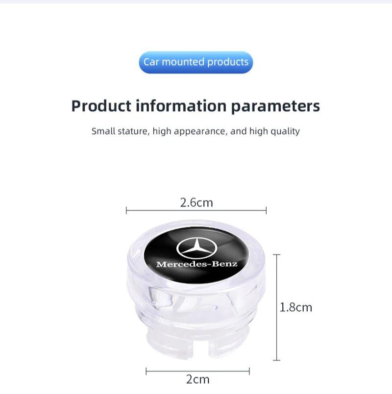 GLC GLB Car Cigarette Lighter Dust Cover Dustproof Decoration Cap For Mercedes Benz AMG GLE GLS CLS GLC CLA GLA GLK ML C197 R23