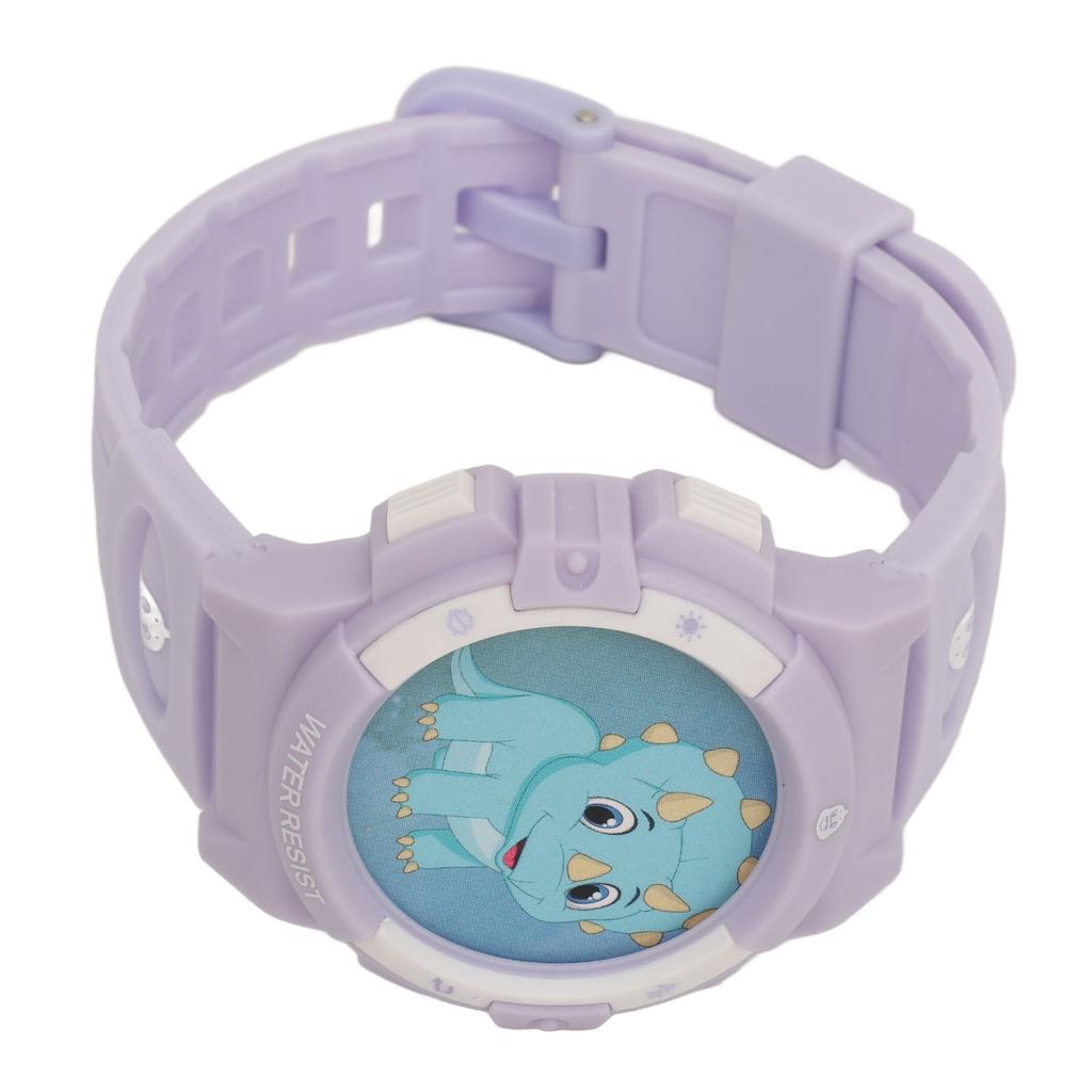 Kids Digital Watch Cartoon Sports Watch 5bar Waterproof Calendar Alarm with Band Cover Outdoor