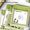Adorable Panda Sticky Notes - Tearable Message Paper for Students & Journals