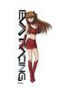Evangelion Racing Autocollant de Course EVA Asuka Reine de Course Personnage Autocollant Produit sous Licence Anime LCS1231 gs Marchandises Officielles