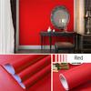 Width Peel and Stick Wallpaper Solid Color Contact Paper Self-Adhesive Sticker Wall Furniture Covering Vinyl Rolls 1-10m