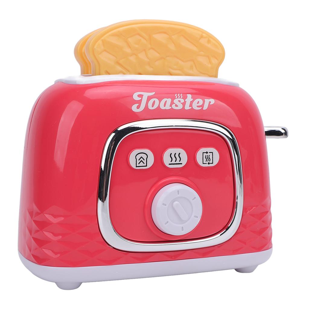 Bread Maker Toy Simulation Kids Play Toaster Pretend Play Kitchen Appliance for Children