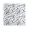 Party Napkins, 20pcs Blue White Floral Fern Pattern Paper Napkins - Scandinavian Style for Wedding Dinner Table Decor, Naturalis