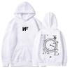 NF Rapper Hoodies Damen Herren Langarm Kapuzenpullover Unisex Cool Casual Streetwear Y2K Street Fashion Pullover Kleidung