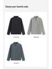 2025 Men's Stand-Collar Casual Orlon Sweatshirt Jacket: Trendy, Loose, Warm for Autumn/Winter
