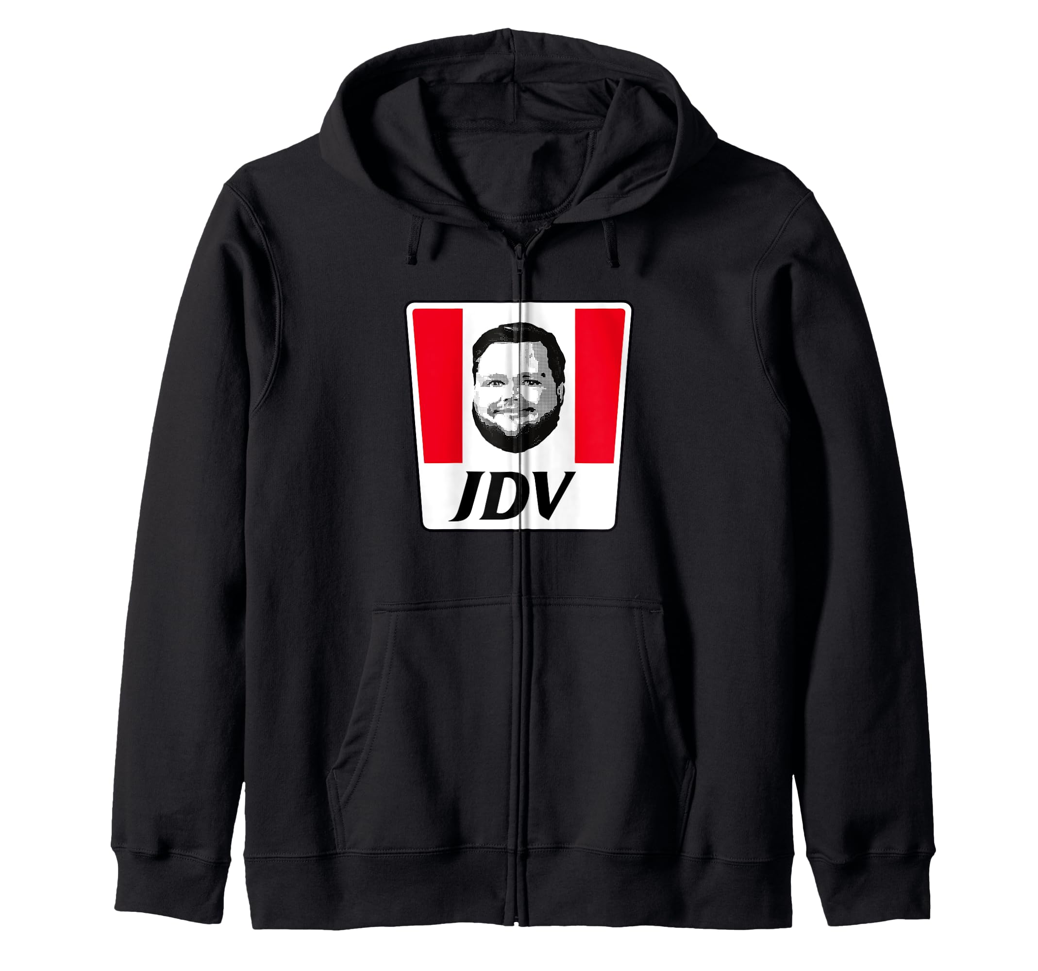 

Baby Vance JDV Fat Vance JD Meme Zip Hoodie чёрный