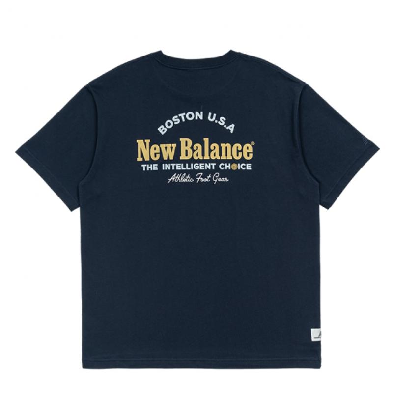 New Balance Uni Flying BosTon ShorT Sleeve T shirT Nbnef21313 59