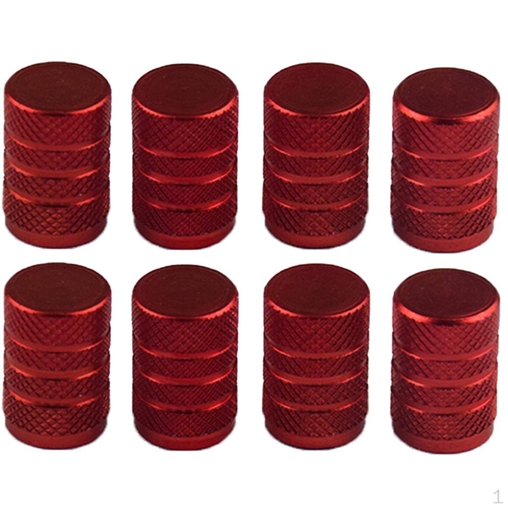 

Wheel Tire Valve Aluminum Red
