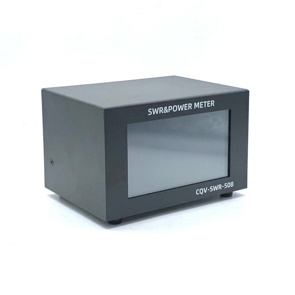 120W SWR&Power Meter High Standing Wave Alarm 1.8-54Mhz Short Wave Standing Wave Meter Type C DC5V/1A Charging UHF Interface