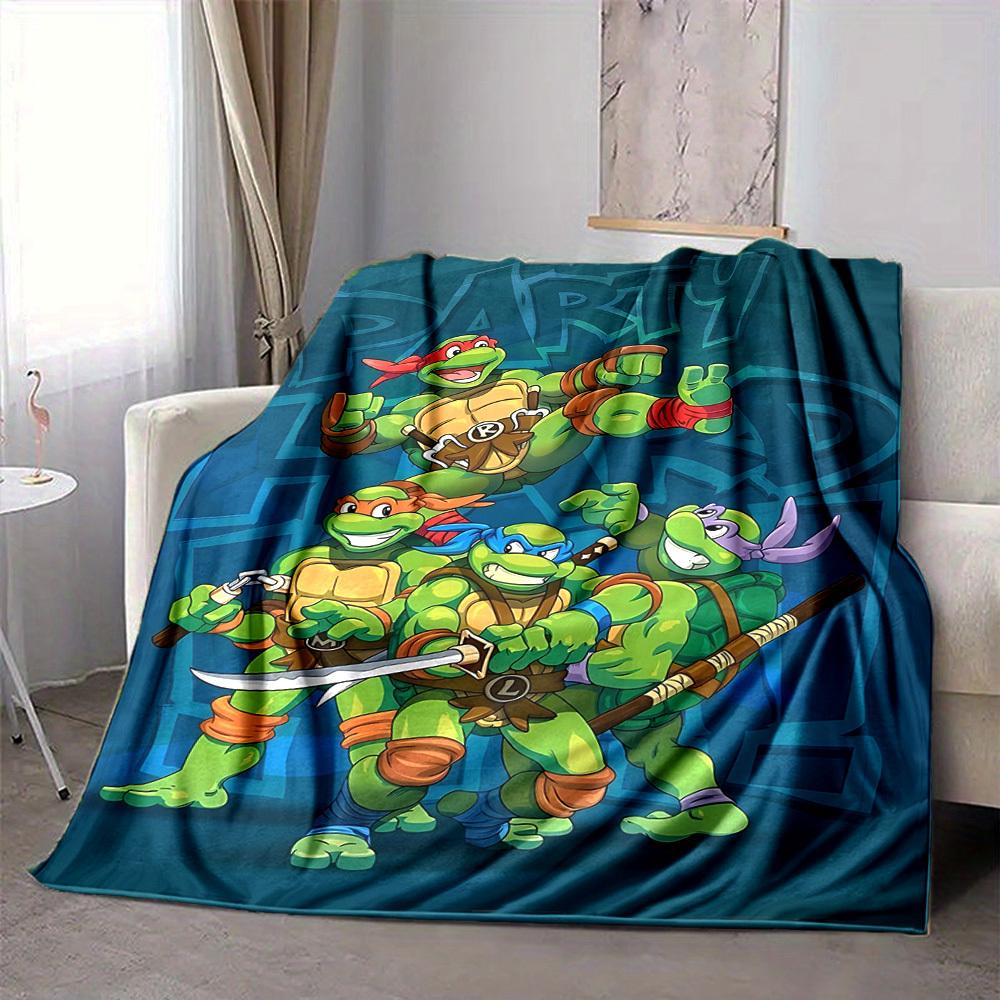 1pc Turtles, Party Blanket Versatile for Couch, Office Bed