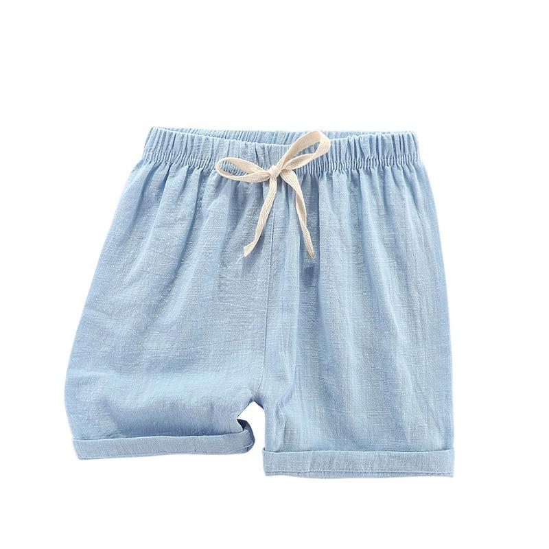 

Toddler Boy Shorts Linen Solid Children s Shorts Girls Baby Summer Short Pants Bottoms 100cm