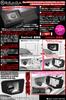 Type 50J3 CB Jimny Sierra Carbon Fiber Fuel Filler Cap Cover Glass Fuel Lid Door Set with New Jimny BG BRAGA & & Emblem, & Sierra,