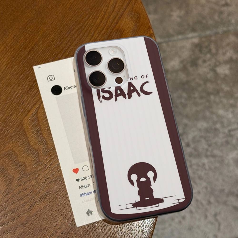 Classic Game The Binding Of Isaac Phone Case For IPhone 17 16 15 14 13 12 11 Pro Max Plus Corrugated Bumper Back Cover Shell