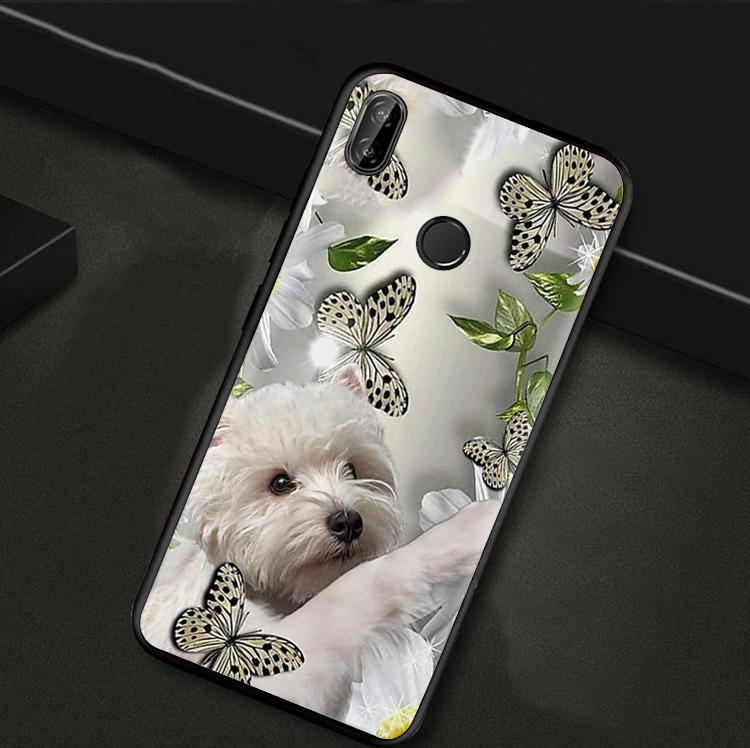 

Westie Cockapoo Pig Happy Flower For Huawei Nova 12i 11i 12s 8i 7i Y73 Y70 Y90 Y60 Y72 Y61 Y91 9 10 SE P30 Pro P40 Lite Case Huawei Nova Y73