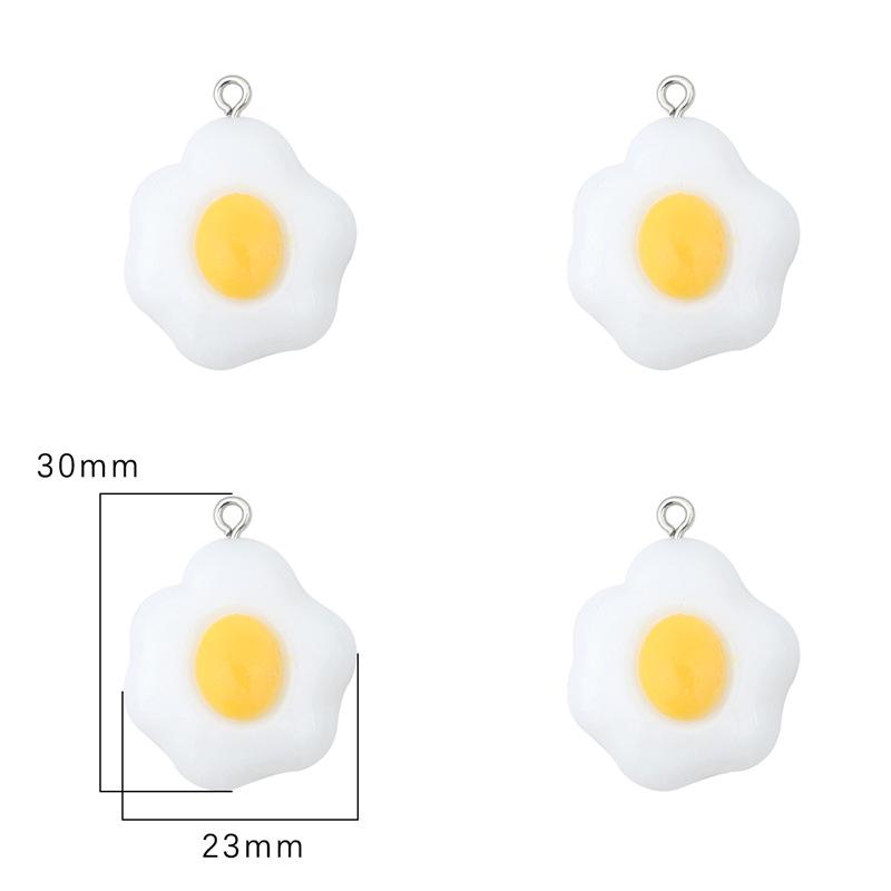 DIY pryskyřičné šperky a doplňky: Přívěsky Žlutá kachnička, Včelka, Růžový medvídek, Kobliha, Dinosaurus, Vejce, Lízátko.