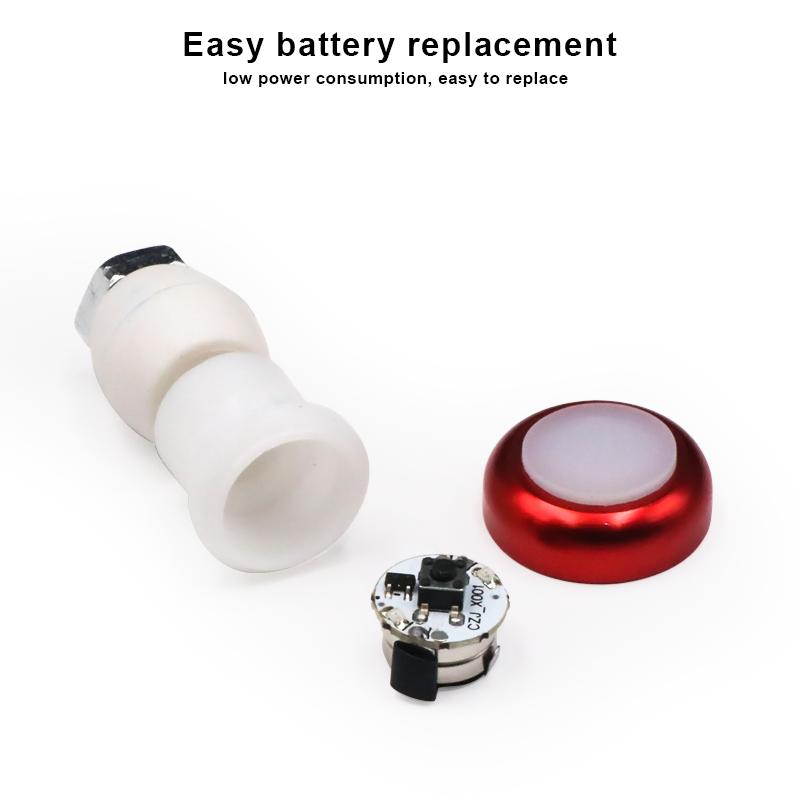 2pcs/lot Bike Handlebar Light LED Bicycle Light Turn Signal Cycling Handle Bar End Plug Safty Warning Indicator Lamps Adjustable
