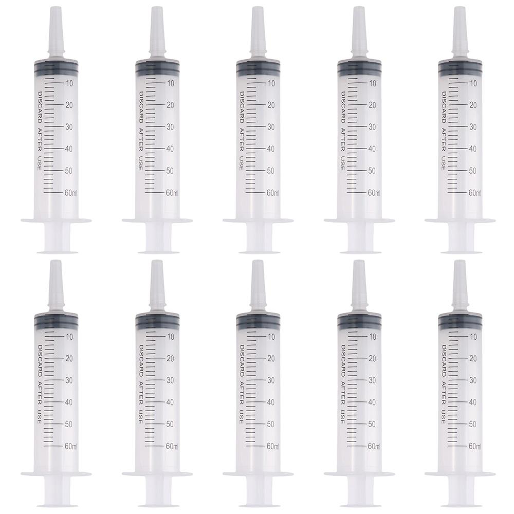 1/10Pcs Transparent Large Syringes Tools  Pets Feeding Accessories  Industrial & Scientific
