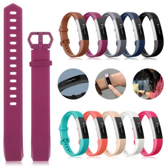 Replacement Silicone Soft Band Strap Bracelet Sports Watch for Fitbit Alta HR