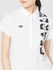 Short Sleeve Polo Shirt EVALET Gingham Soccer 0 [PEARLY GATES] Women's / 055-2160406 030_White [S]
