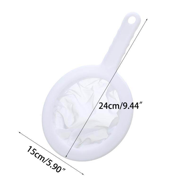 Food Yogurts Mesh Sieve Plastic Mesh Colander Brine Shrimp Separation Net for Filtering Coffee Juice Milk Wines B03E