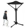 Outdoor Camping Stool Fishing Queuing Stool, Folding Portable Stool