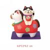 Japanese New Year Horse Zodiac Miniature: Cat Zakka Resin Craft Desktop Ornament