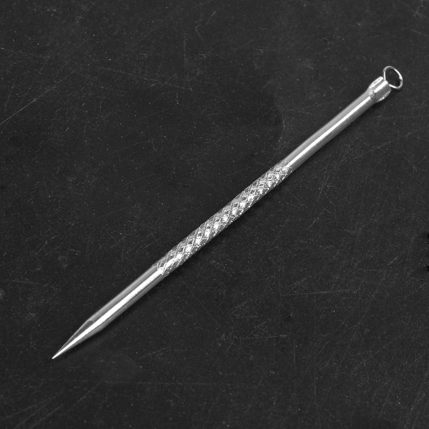 2Pcs Silve Blackhead Remover Tool Kit,Blackhead Remover Cleaner Tool Acne Blemish Needle Pimple Spot Extractor Pin Blemish and Blackhead Removal