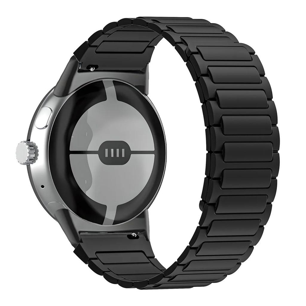 Für Google Pixel Watch 3 2 1 45mm 41mm Magnetisches Silikon-Ersatzarmband für Google Pixel Watch 3 2 1 Sport-Armband