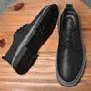 New Men Oxfords Shoes Men Genuine Leather Casual Footwear Lace-up Walking Sneakers Man Outdoor Elegantes Antiskid Formal Shoes