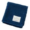 Imabari Towel STAR 33 X 35 Made In Product "DOUBLE BLUEVERA" Washcloth, Approx. Cm, Japan, Navy, Number 1-04116-51-KON