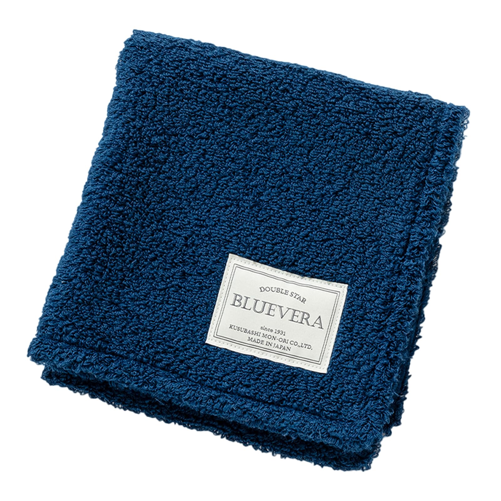 

Imabari Towel STAR 33 x 35 Made in Product DOUBLE BLUEVERA Washcloth, Approx. cm, Japan, Navy, Number 1-04116-51-KON