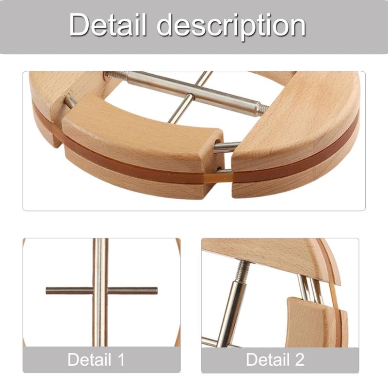 Easy To Use Wood Hat Stretcher Adjustable Cap Expander With Levers Mechanism For Adjustment Four Way Expansion