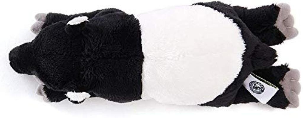 Colorata Malayan Tapir Plush Toy (Lying Down SeriesSoft TouchFluffy) Realistic Animal Toy, Birthday Gift, First Toy, Christmas Present