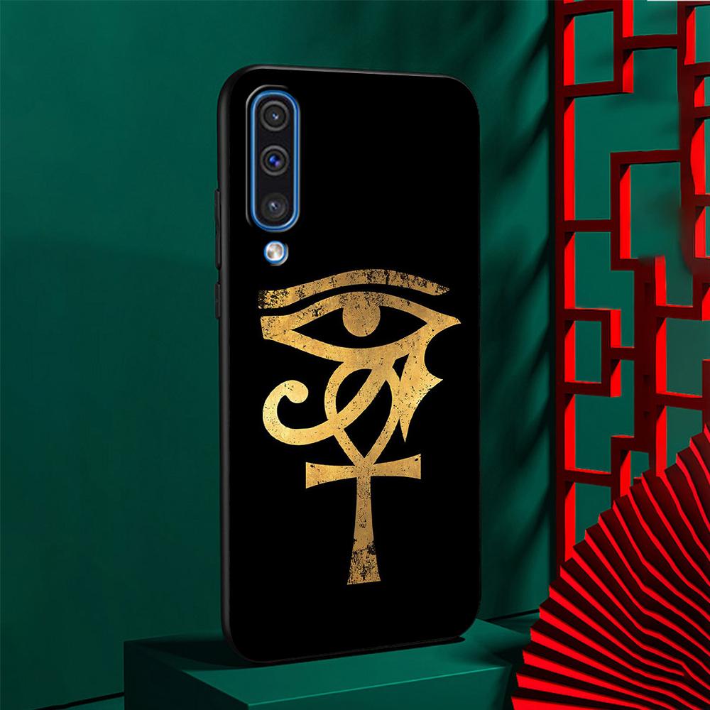 Ägypten Nofretete Anubis Ankh Fall für Samsung Galaxy A50 A10 A70 A30 A20s A20e A40 A10s A10e A90 5G A30s A60 A20 Zurück Telefon Abdeckung