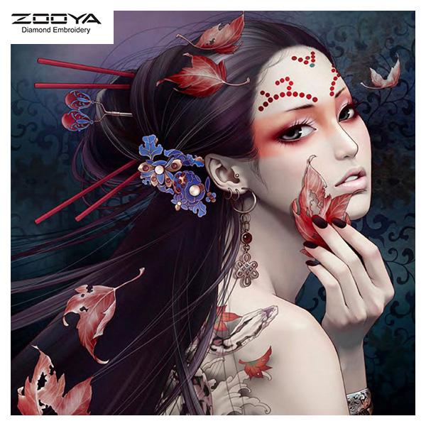 

ЗООЯ DIY 3D круглая алмазная картина красота вышивка крестиком домашний декор